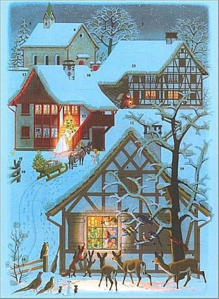 Adventskalender Chömed Chinde mir wänd singe