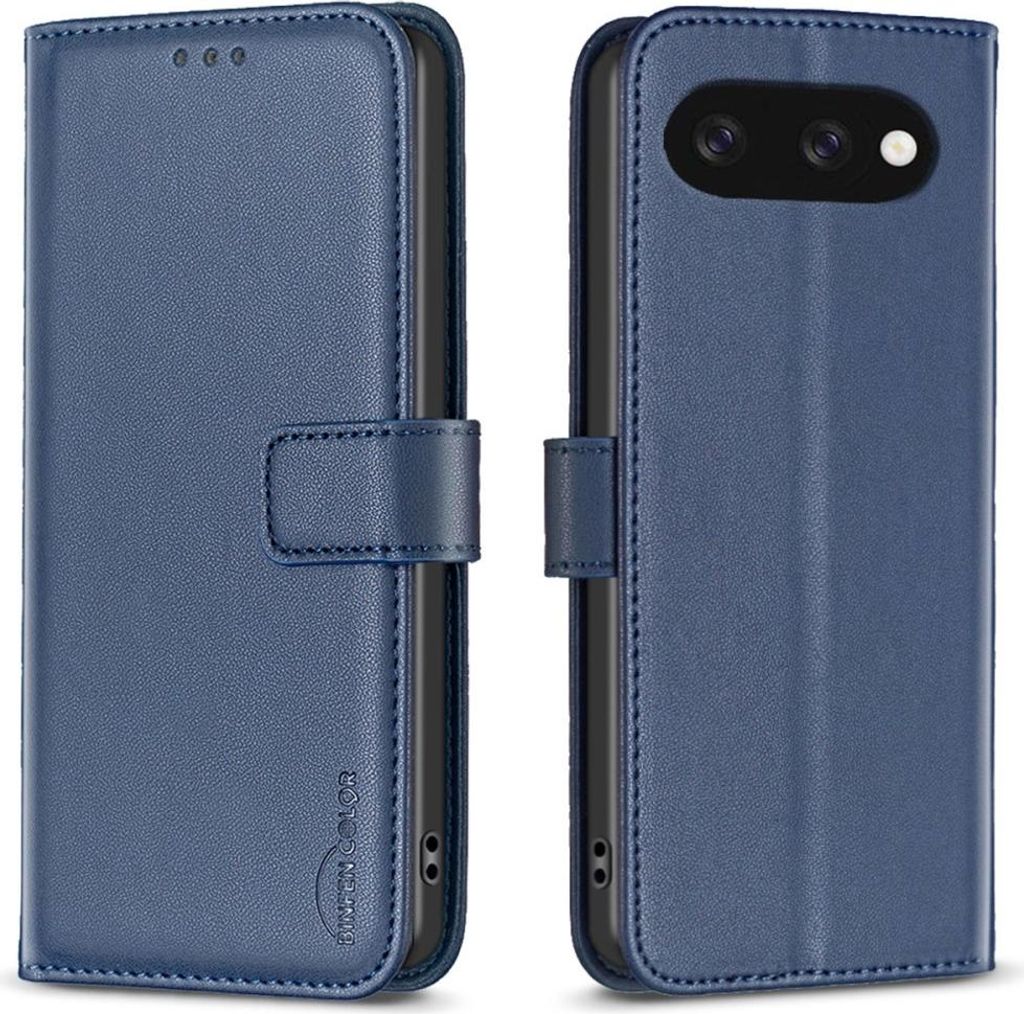 Google Pixel 9a Hülle - BINFEN Klapphülle - Blau