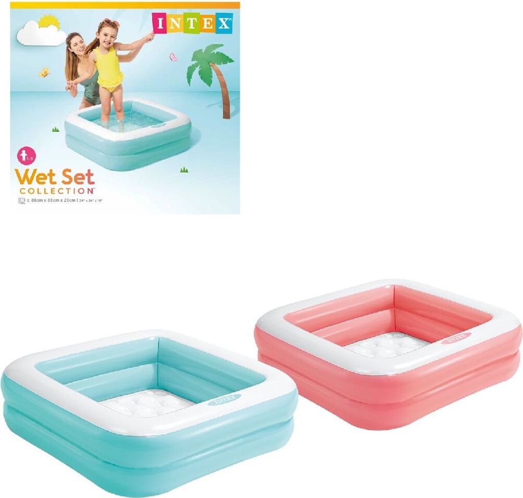 Intex 57100 Planschbecken Pool Babypool 85 x 85 x 23 cm Produktbild 10
