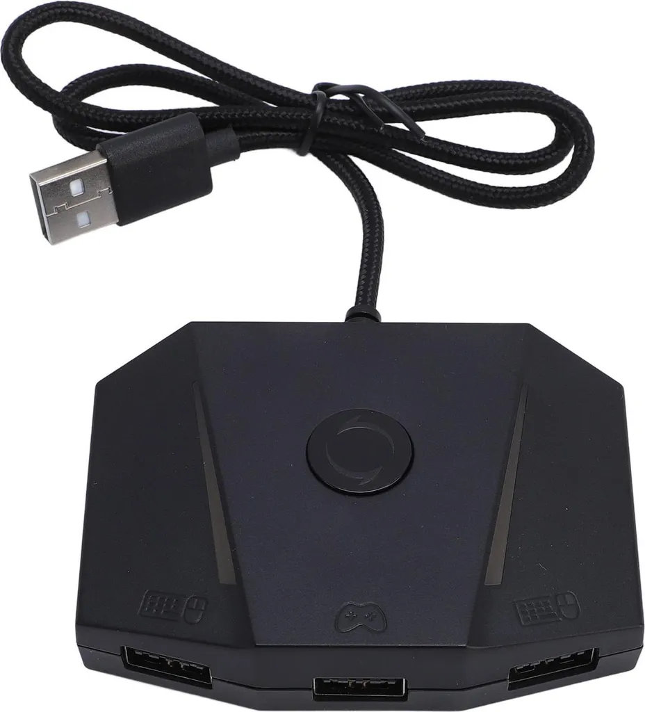 Adaptateur Gaming RGB à Contrôle via App pour Clavier et Souris Consoles