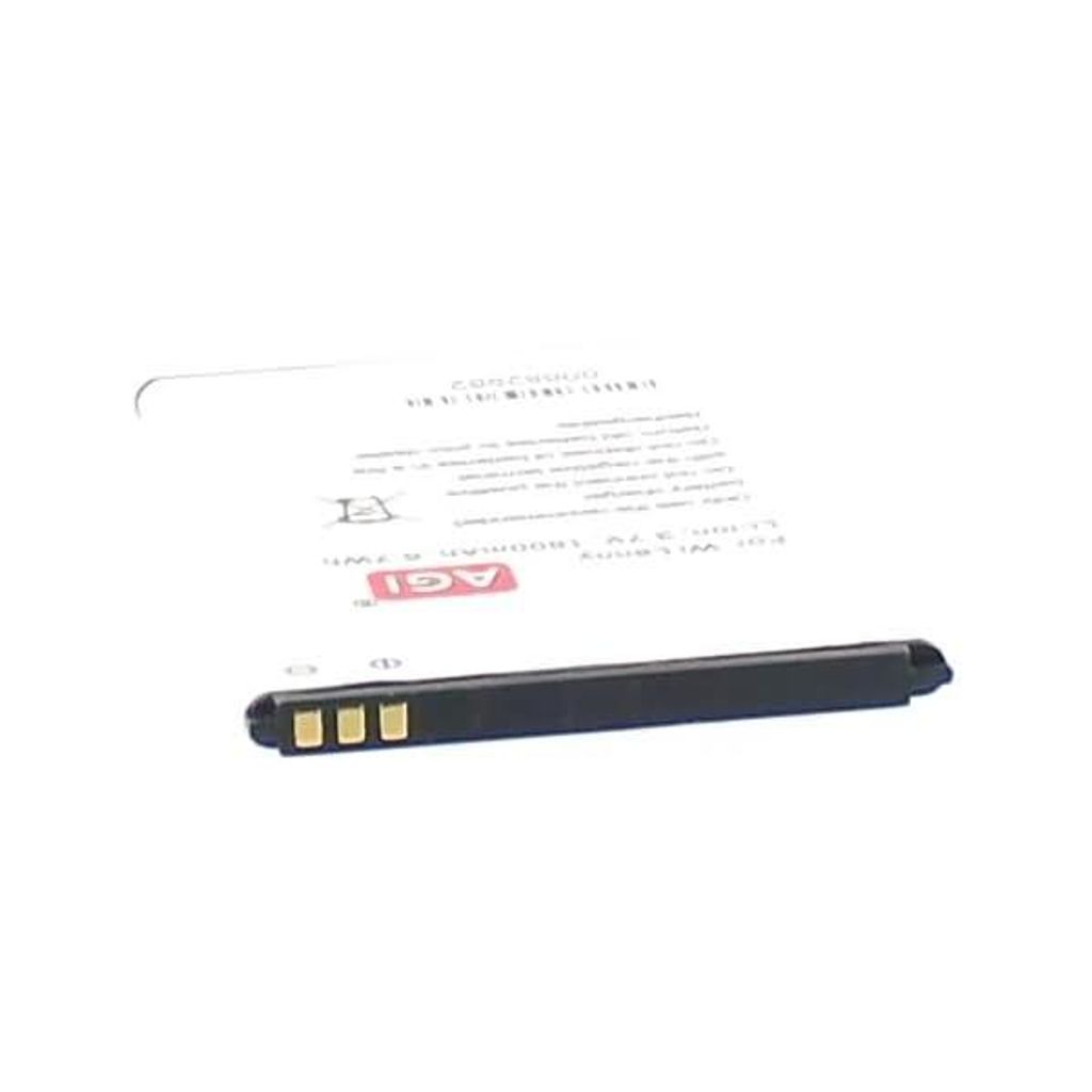 Akku für Wiko Lenny Li-Ion 3,7 Volt 1800 mAh schwarz.