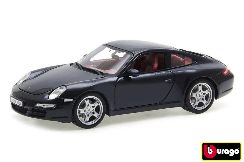 Bburago 1:24 Plus Porsche 911 Carrera S Nero Immagine del prodotto 