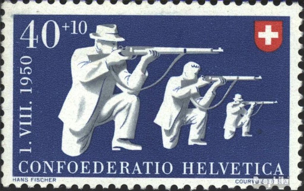 Briefmarken Schweiz 1950 Mi 549 postfrisch Pro Patria