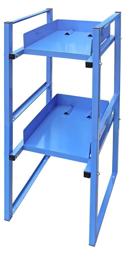 ADB Fassregal 91004 lichtblau 47,0 x 54,0 x 120,0 cm Produktbild 
