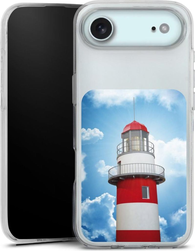 DeinDesign Handyhülle für Apple iPhone Air Silikon Hülle Case Smartphone Schutzhülle Himmel Leuchtturm Wolke