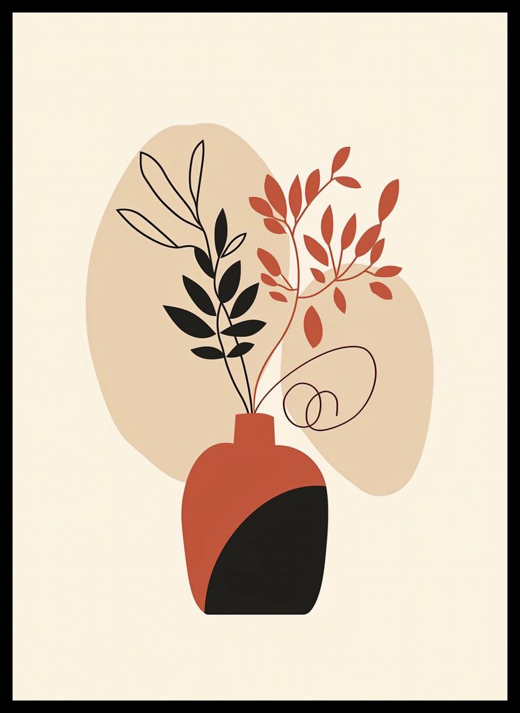 Plakat 39,5x55cm Wärme der heimischen Gemütlichkeit