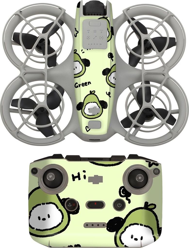 Für DJI Neo Drohne und Controller Gehäuse Design Aufkleber Schutz Folie Zubehör