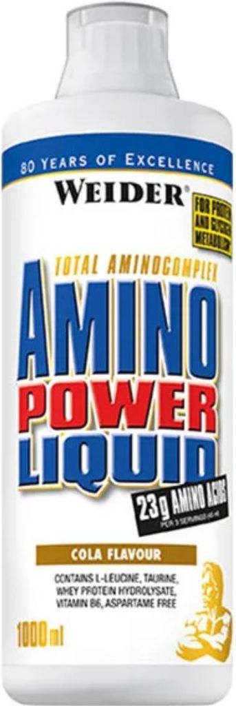Weider Amino Power Liquid (1000ml) Cola - Aminosäuren - Aminosäure-Mix