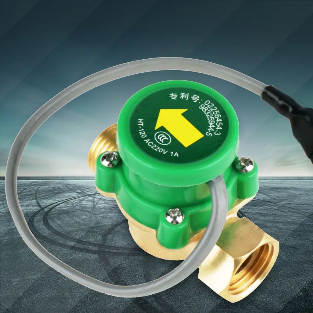 1 PCS HT-120 AC220V 0,5A filettatura G1/2-1/2 Interruttore sensore di flusso pompa acqua