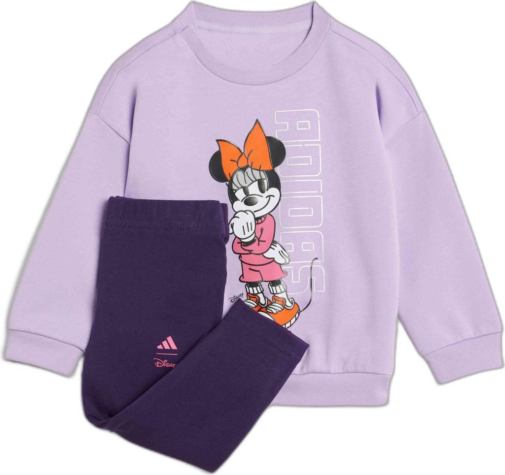 Adidas Complete Tracksuit JL9173 in POWPLU/LUCPNK color size 15 m