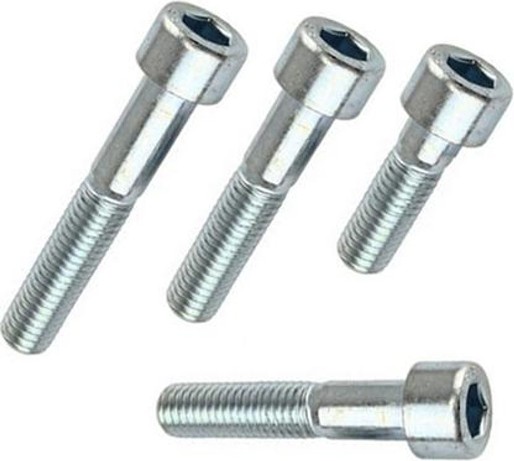 Zylinderschrauben DIN 912 / ISO 4762 - Stahl verzinkt (M6 x 125mm - 25 Stk.)