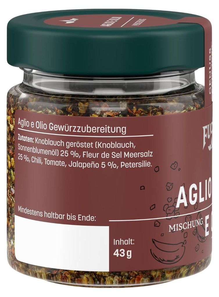 Aglio e Olio Gewürzzubereitung Produktbild 