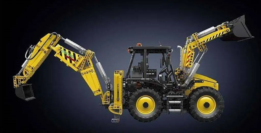 Bulldozer 17036 robuste à emboîter - Jeu de construction haute qualité - 10