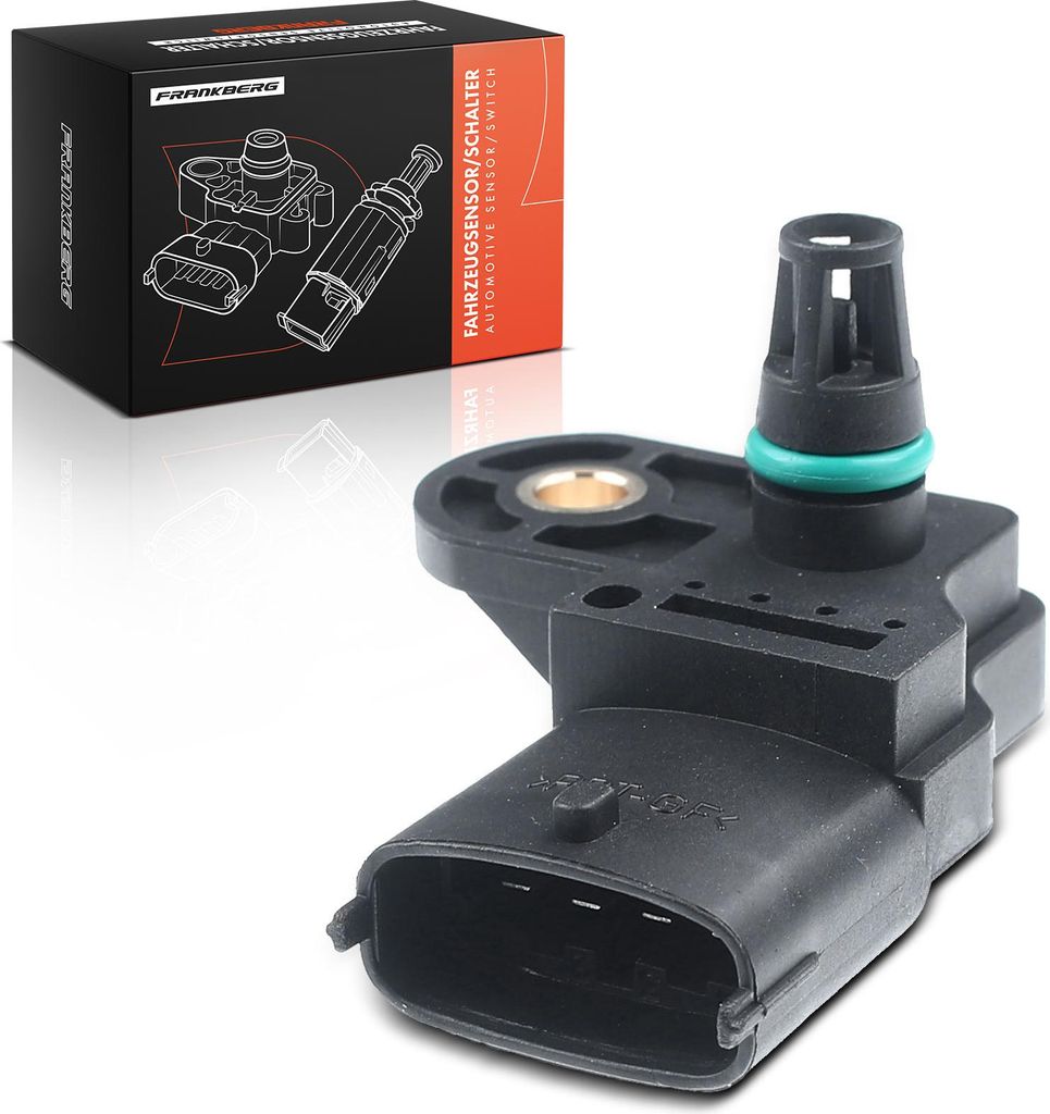 Frankberg 1x Saugrohrdruck Sensor für Opel Astra G H J Corsa D Insignia A Vectra C 1.4L 1.6L