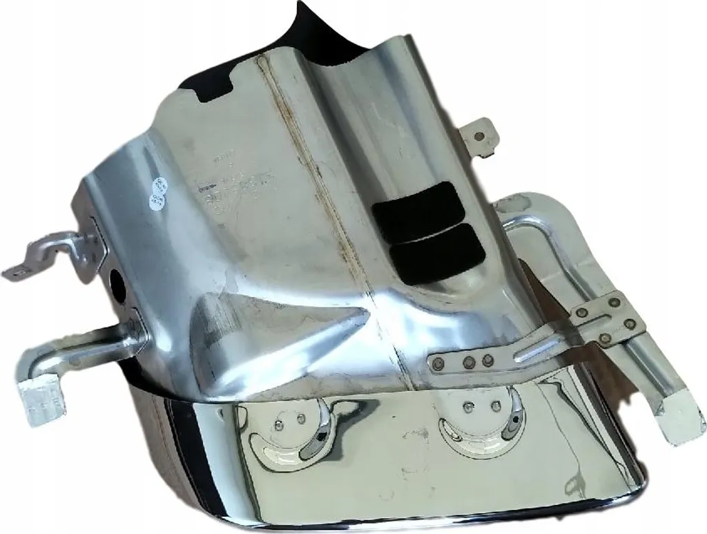 Embout d'échappement droit Volvo S90 V90 OE 31383309 en acier chromé