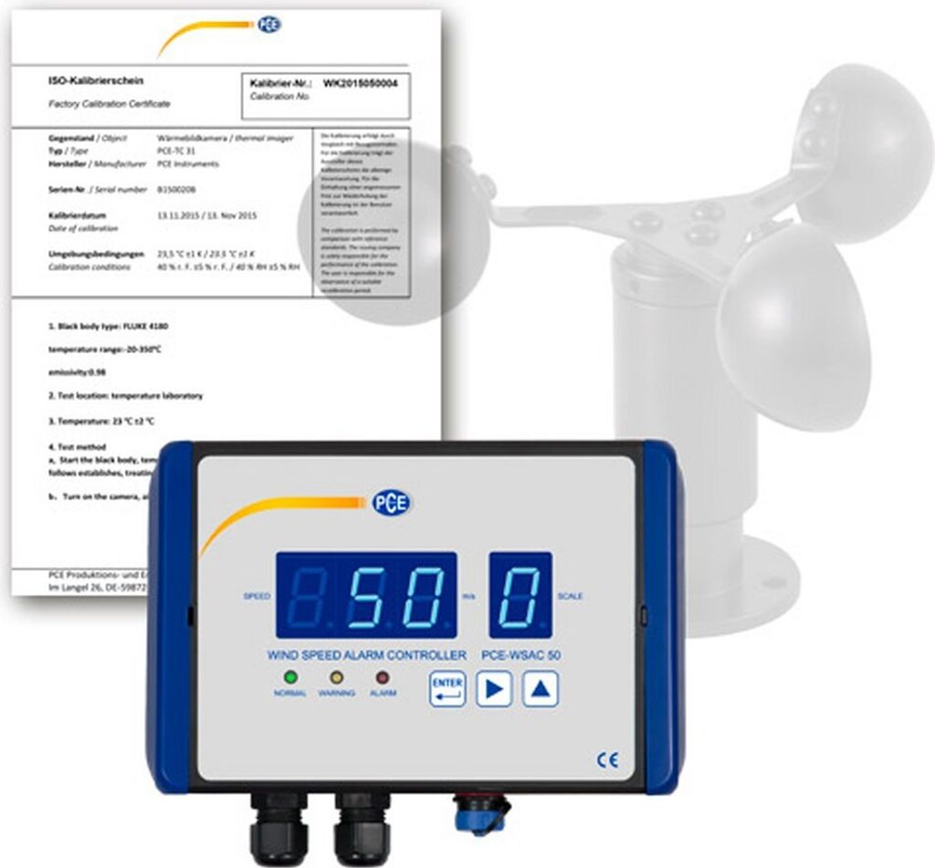 PCE Instruments Anemometer PCE-WSAC 50-110