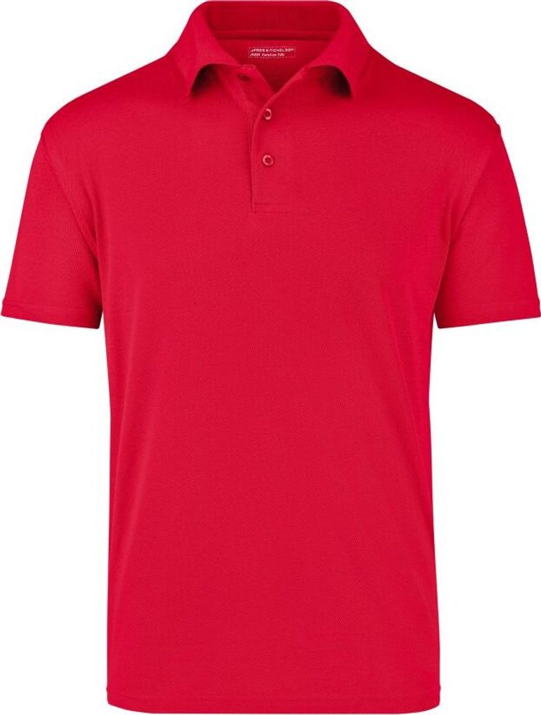 Polohemd aus hochfunktionellem CoolDry red, Gr. 3XL