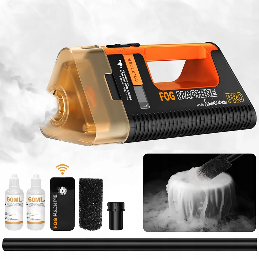Machine à Fumée de Poche Smoke Master Pro Lensgo avec Télécommande