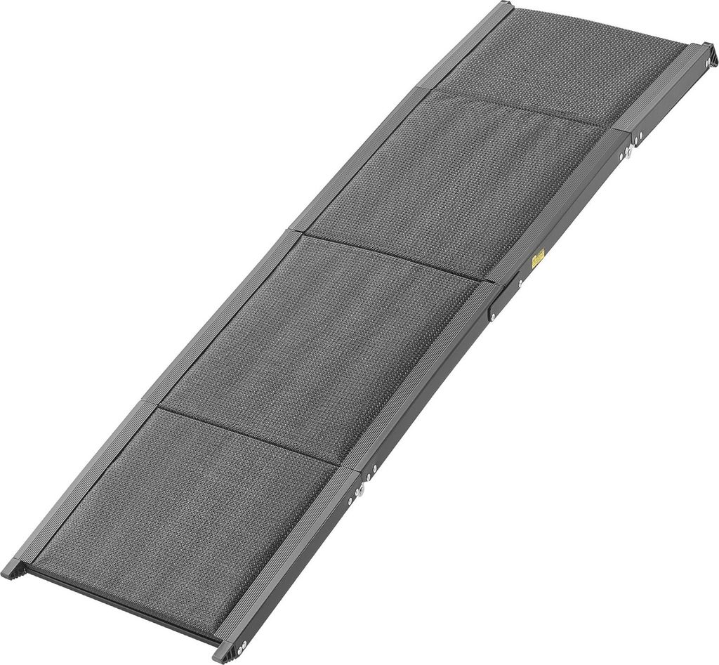 SucceBuy Faltbare Hunderampe, 180 x 43,2 cm, geeignet für mittelgroße und große Hunde bis 113 kg, Einstiegshilfe mit rutschfester Oberfläche au...