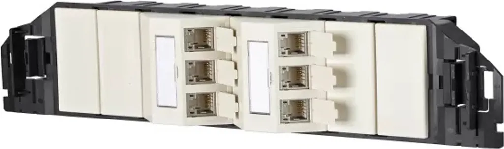 Prise réseau BTR NETCOM 130B11S60301-E RJ-45 Cat 6A perlé