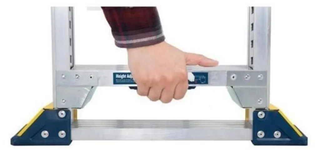 Werner 79023 Plateforme de travail Pro réglable Work & Access Argent - 12