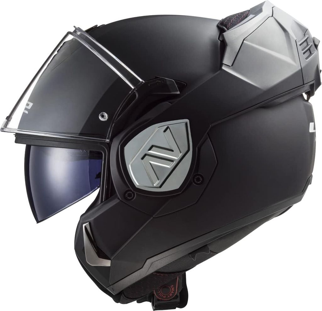LS2, casco modulare da moto ADVANT SOLID Matt Black, L Immagine del prodotto 