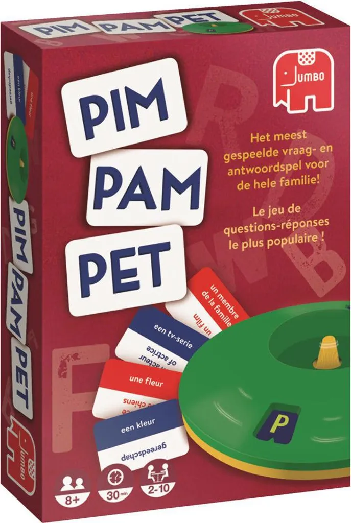 Jeu Jumbo Pim Pam Animaux : Développez l'Attention de l'Enfant par le Jeu