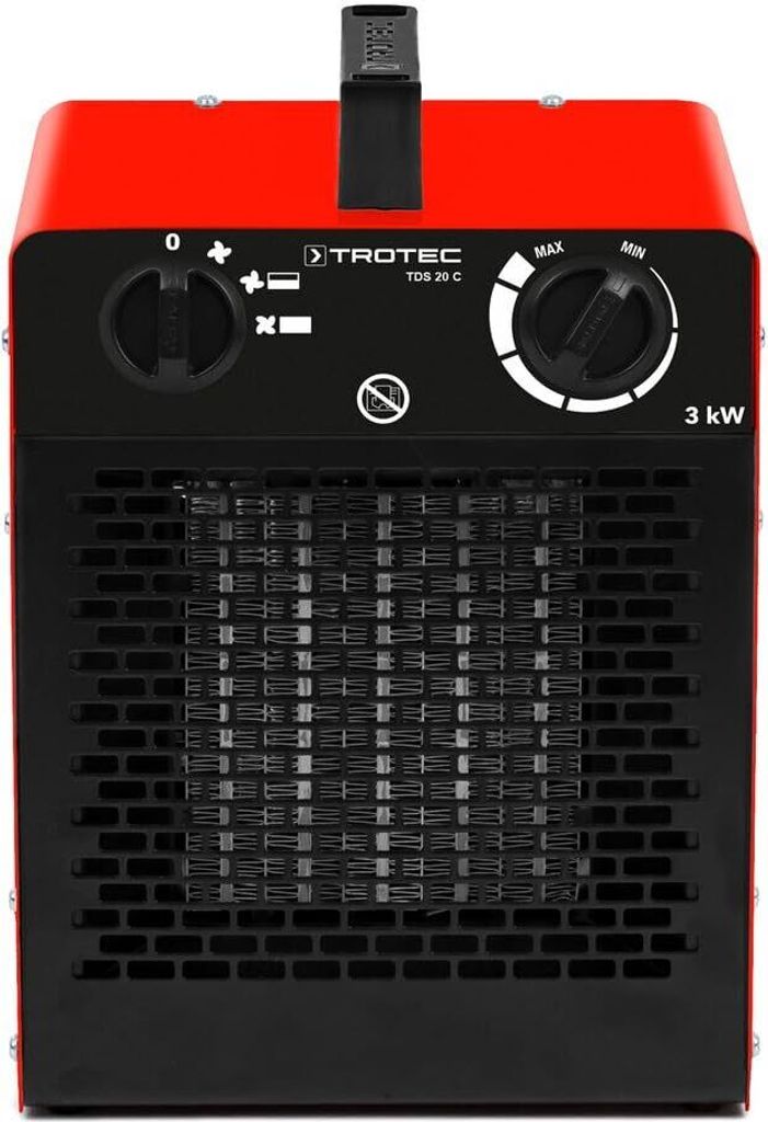 TROTEC Keramik Heizlüfter TDS 20 C Elektroheizer  inkl. Produktbild 4