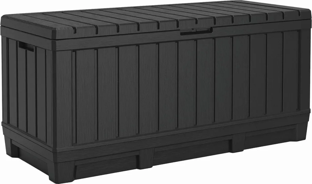 Keter Cassapanca da giardino Kentwood 350 L Antracite