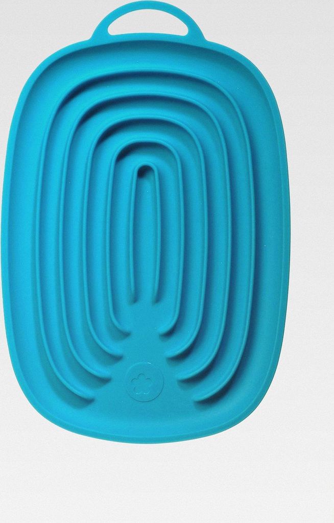 Multiablage | Ablage für Küchenhelfer | Premium-Silikon | Hitzebeständig | Spülmaschinenfest | 22cm | Farbe: türkis