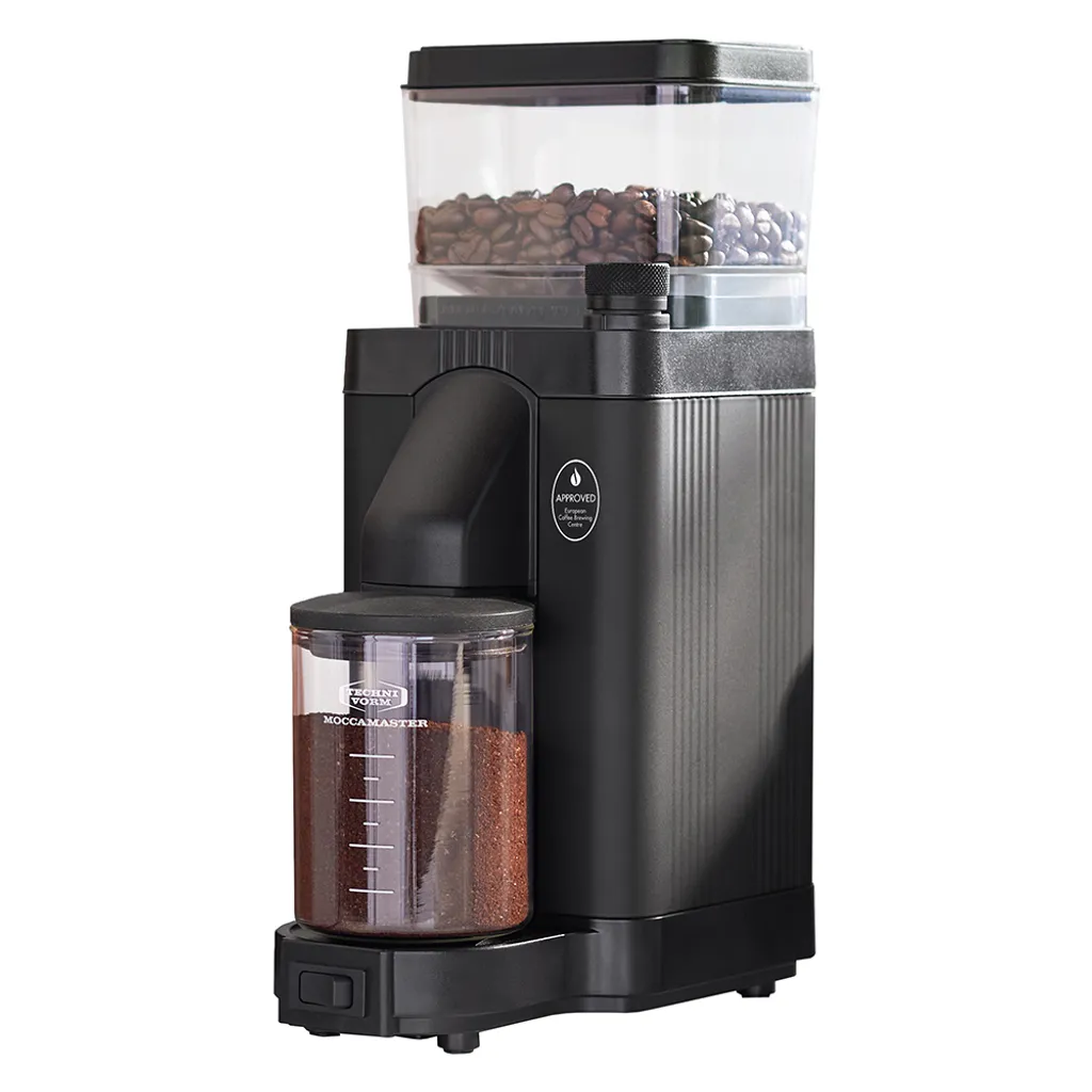 Moulin à café électrique Moccamaster KM5 Noir Mat broyeur à grains pro
