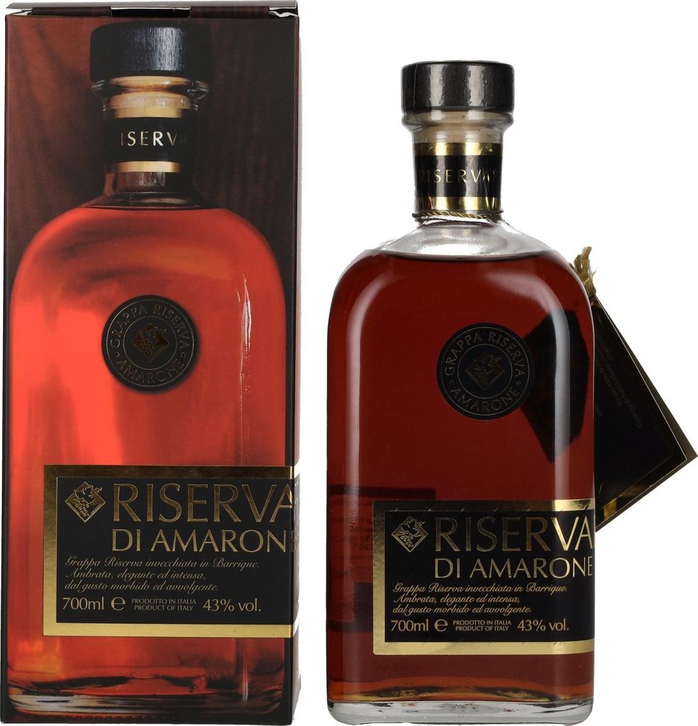 Bottega Grappa Riserva Privata di Amarone Barricata 43% Produktbild 