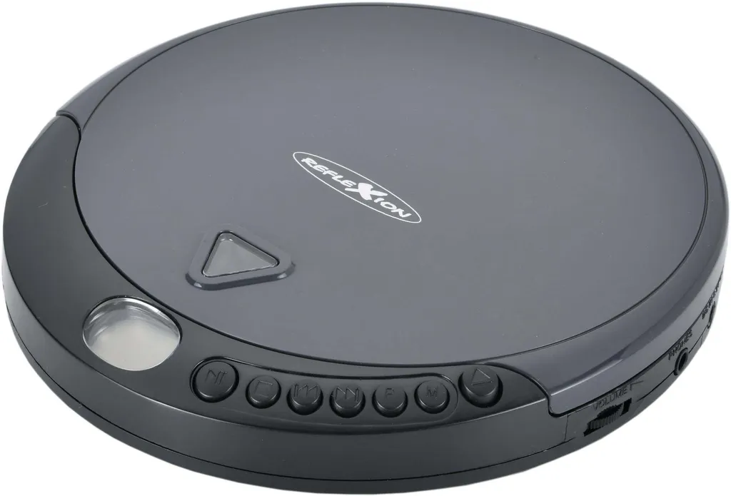Reflexion PCD-400 Lecteur CD Portable Noir avec Écouteurs Inclus