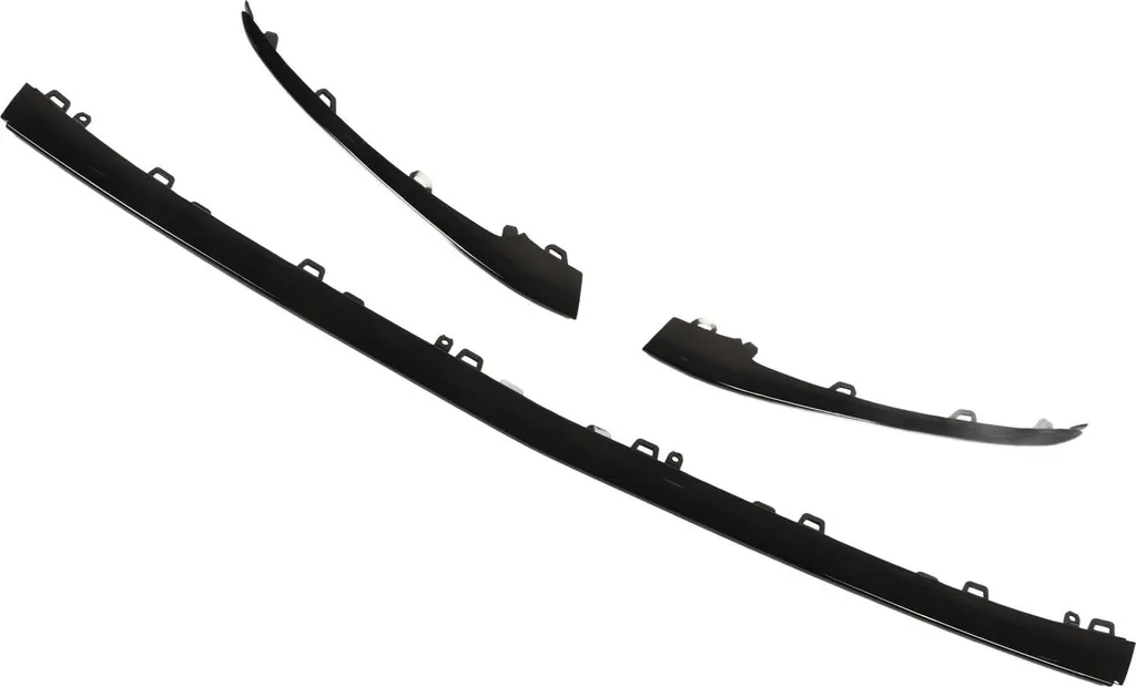Kit de 3 moulures inférieures pare-chocs avant Mercedes S W222 AMG Line