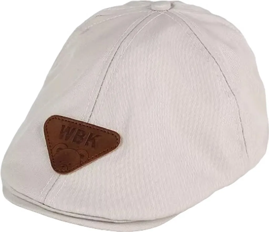 Berretto con Visiera Leo Bianco KP23198 | Cappellino Elegante Cerimonia