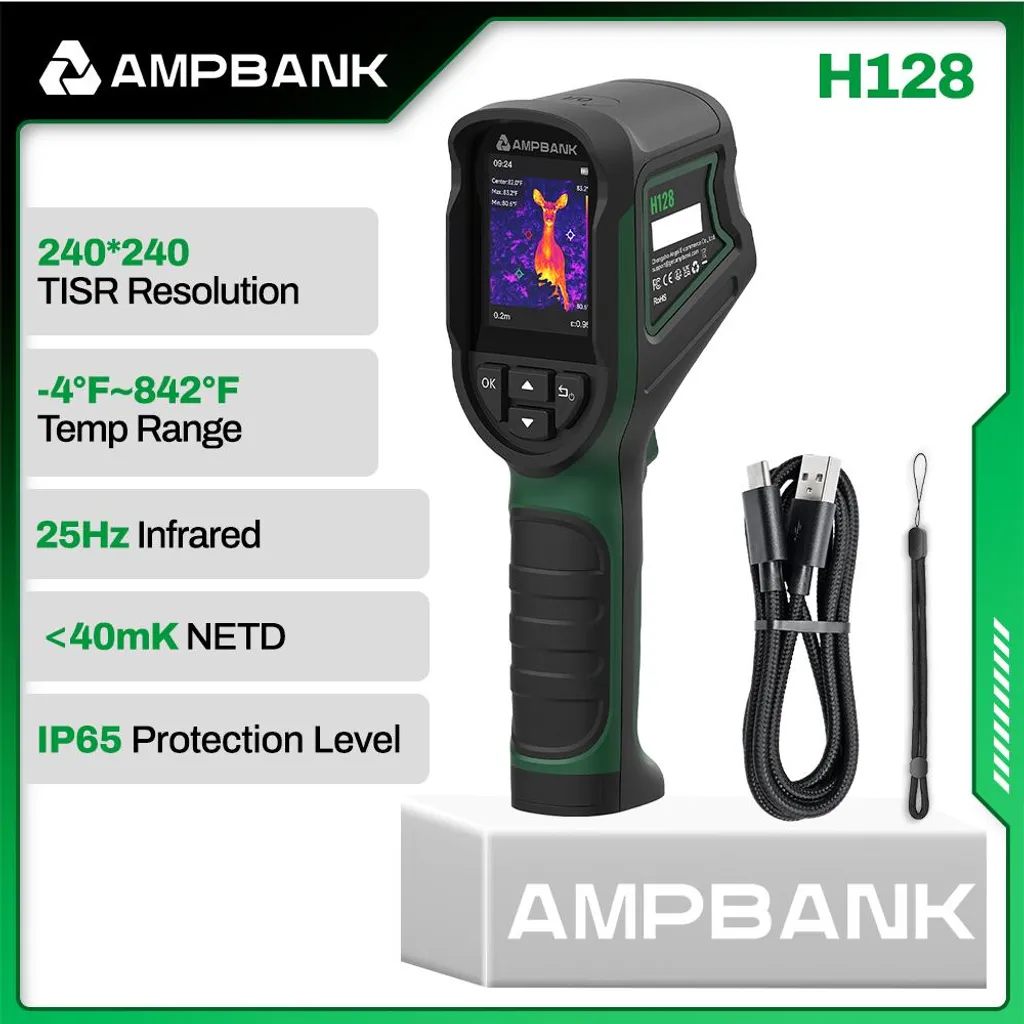 Caméra thermique étanche IP65 25 Hz - Détectez pannes et fuites sans efforts