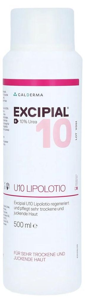 Körperlotion, Galderma, Excipial, 10% Urea, Produktbild 