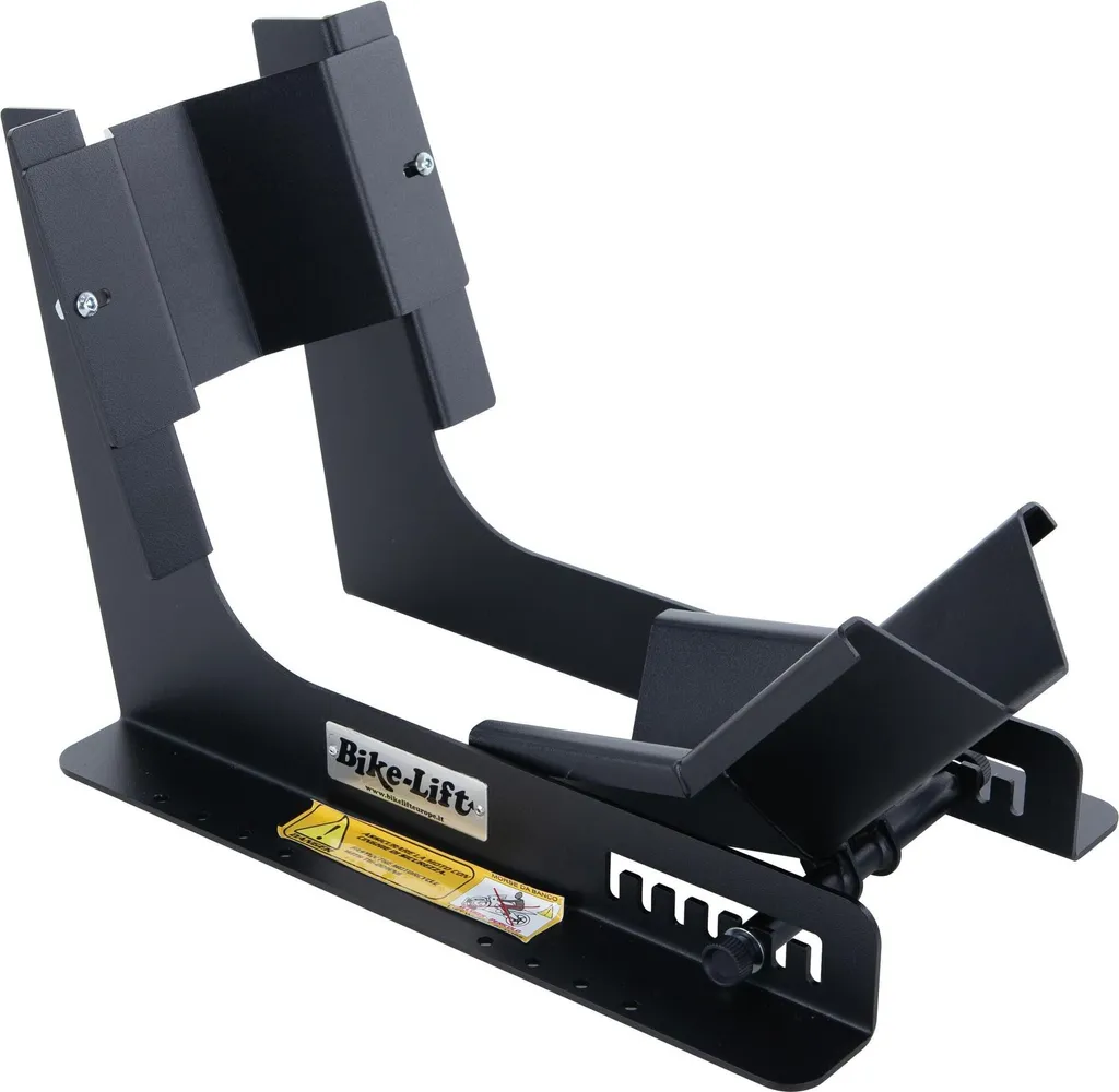 BIKE LIFT Porte-roue W-42 Pince Automatique Noir pour Atelier et Rail