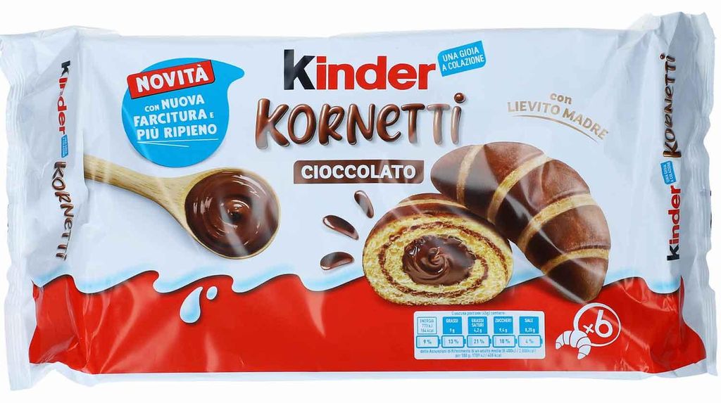 Kinder 8000500457658, Croissant, Schokolade, 270 g, 45 g, Produktbild 
