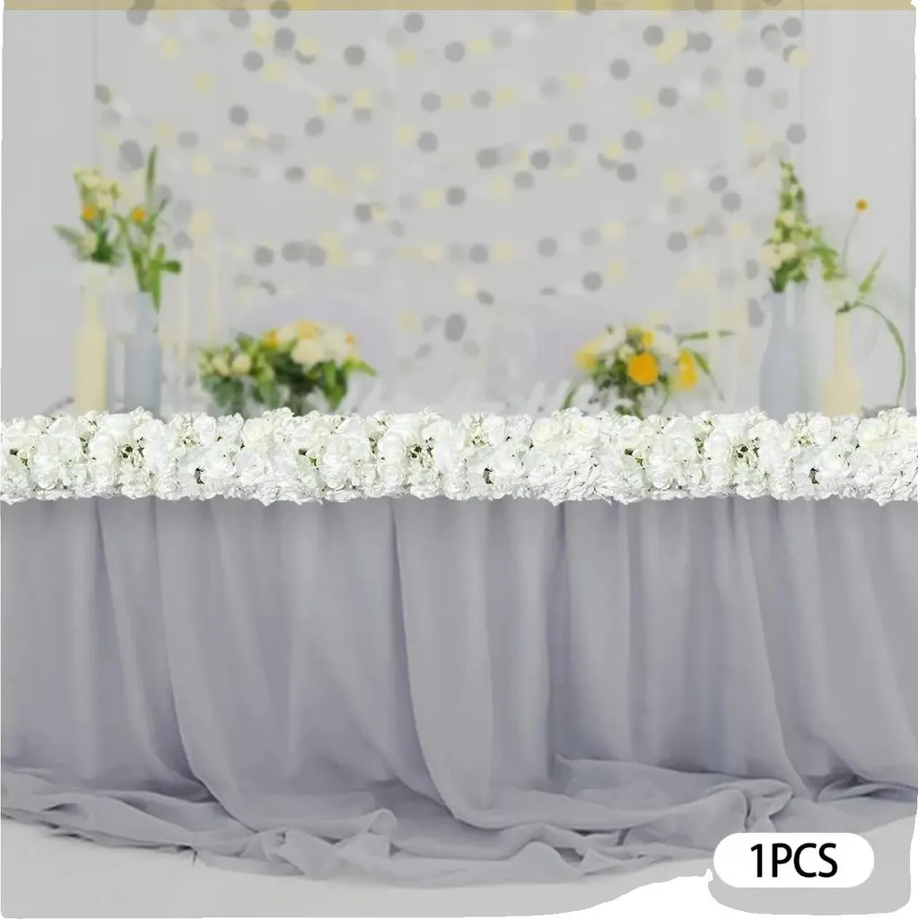 Fleurs Artificielles Blanches pour Décoration Mariage et Centre de Table