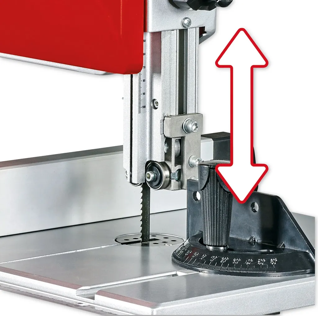 Scie à ruban TC-SB 245 L Einhell avec table inclinable et éclairage LED intégré - 8