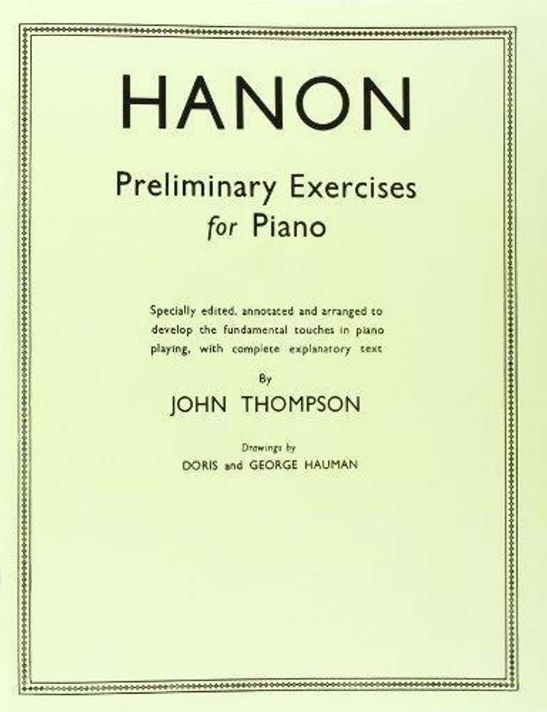 Hanon Preliminary Studies