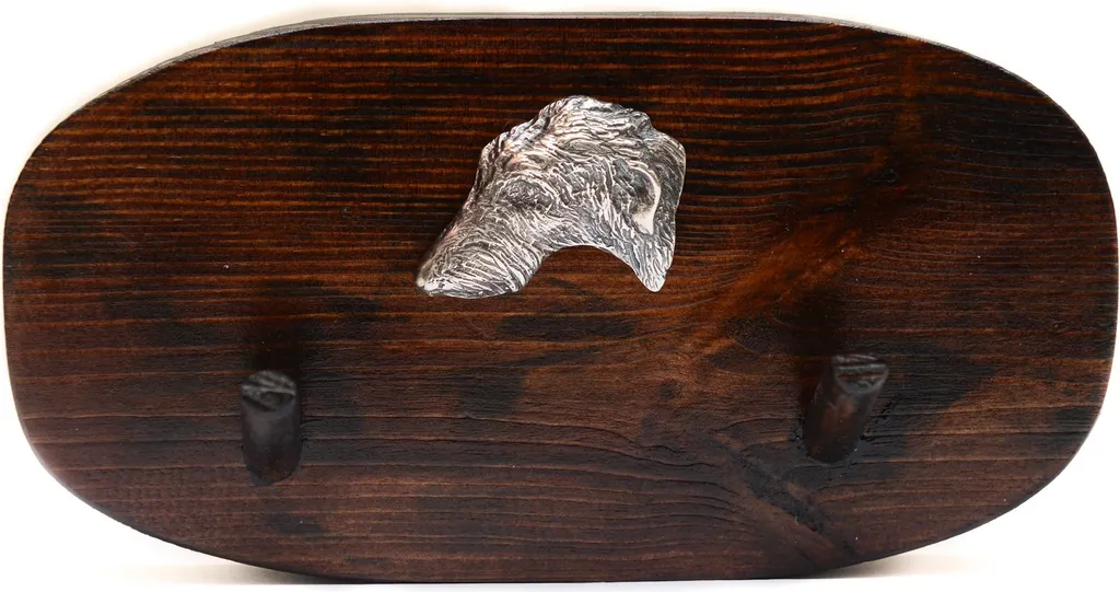 Deerhound - portaoggetti, porta medaglie per cani, ganci per chiavi di Art-Dog