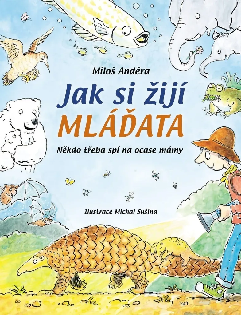 Jak si žijí mláďata : un album illustré sur le sommeil des animaux