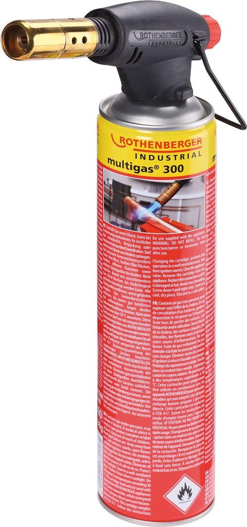 Rothenberger ROFIRE Saldatore a gas 1950°C 240 min incl. Produktbild 