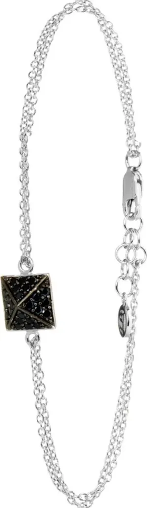 Bijou de Soirée Sif Jakobs b1851bk070 Bracelet Chic en Argent et Pierres