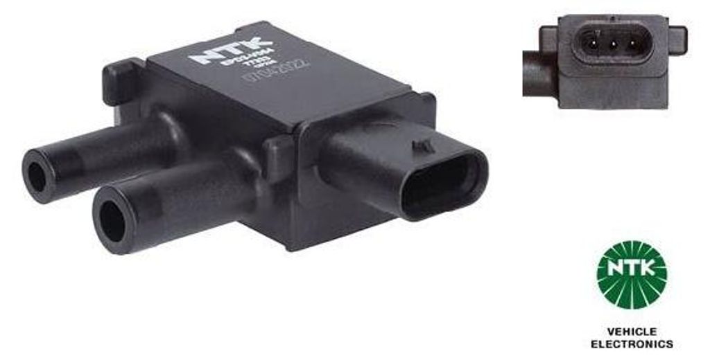 Sensor Abgasdruck 3-polig 10 kPa - 400 NTK für u.a. FORD GALAXY
