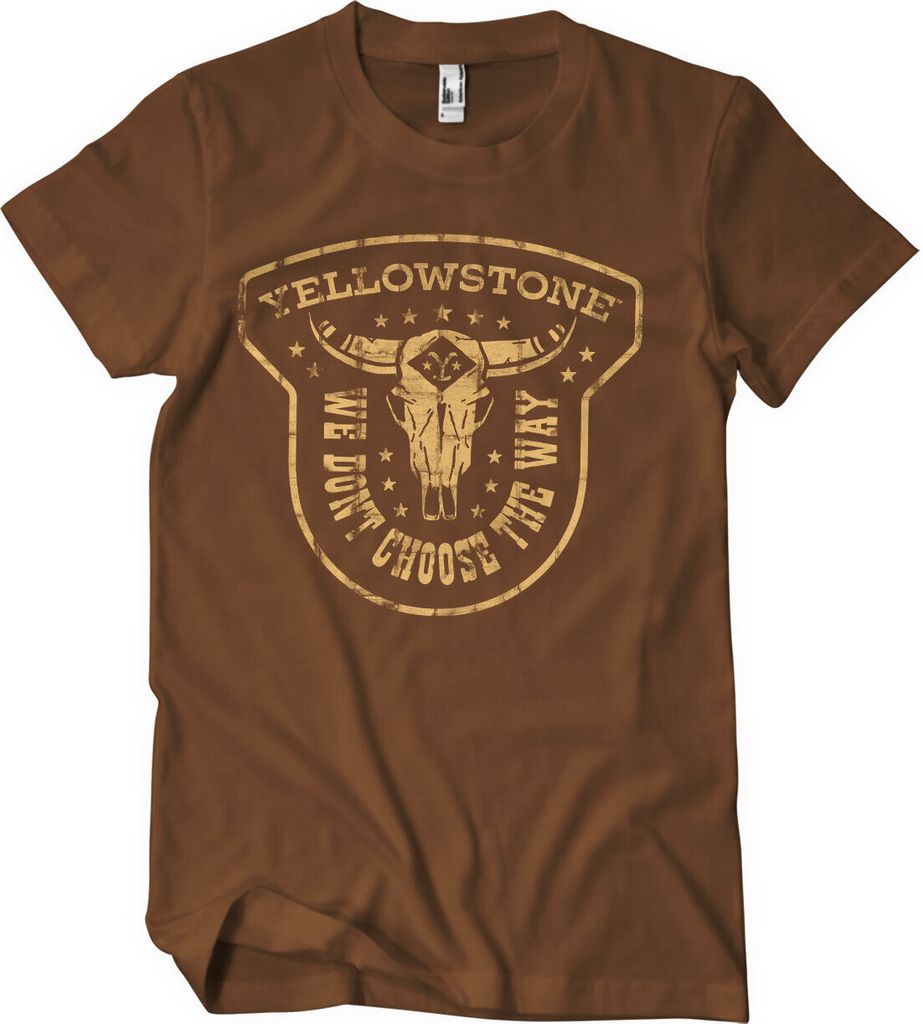 We Don't Choose The Way T-Shirt - Medium - Brown