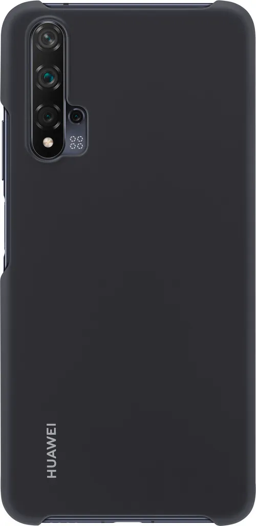 Cover Huawei Nova 5T Originale 51993761 - Protezione PC Slim Nero