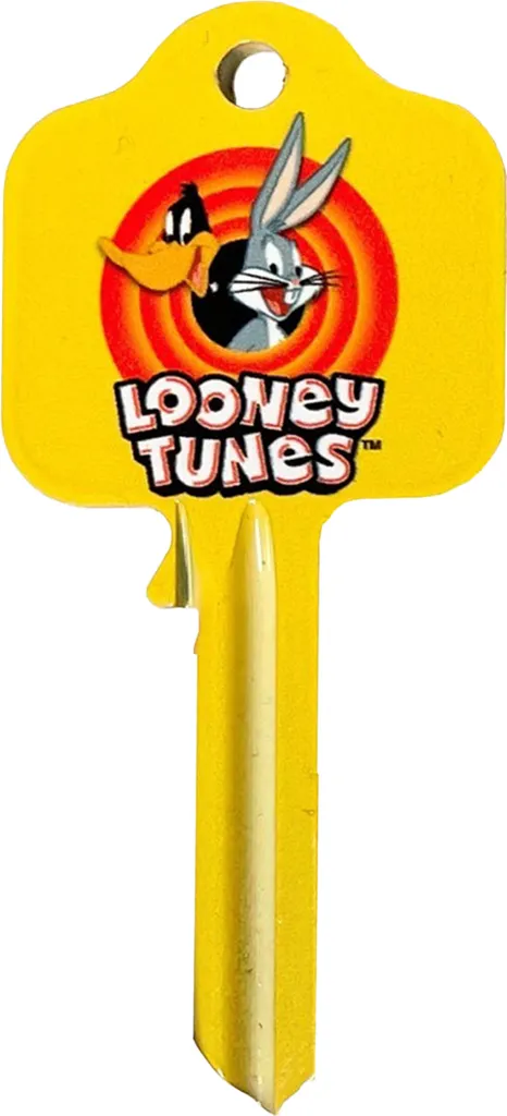 Regalo Originale: Chiave Personalizzata Looney Tunes Gialla TA13527